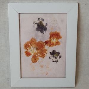 greeting cards eco printed/ botanical art/ original ecoprint card/ botanical dye gift card/ ecoprinted paper/ botanical bild/ eco Friendly