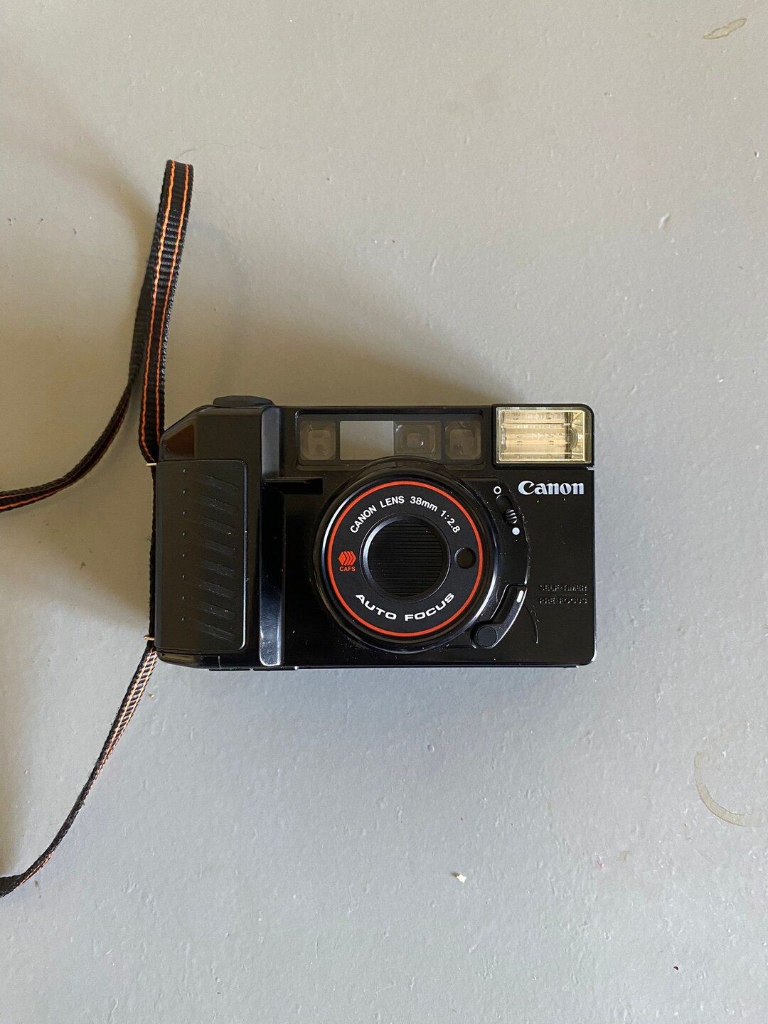Canon AF35M II Point and Shoot 35mm Film Camera With 38mm F2.8 Etsy