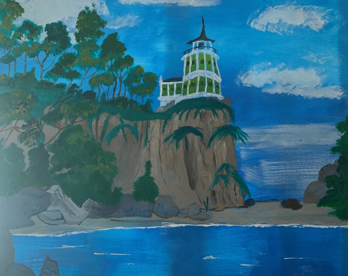 Lighthouse on Hill
