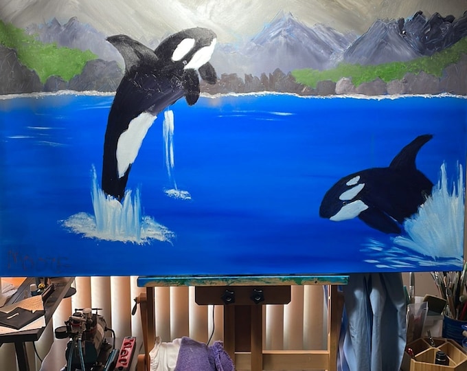 Two killer whales