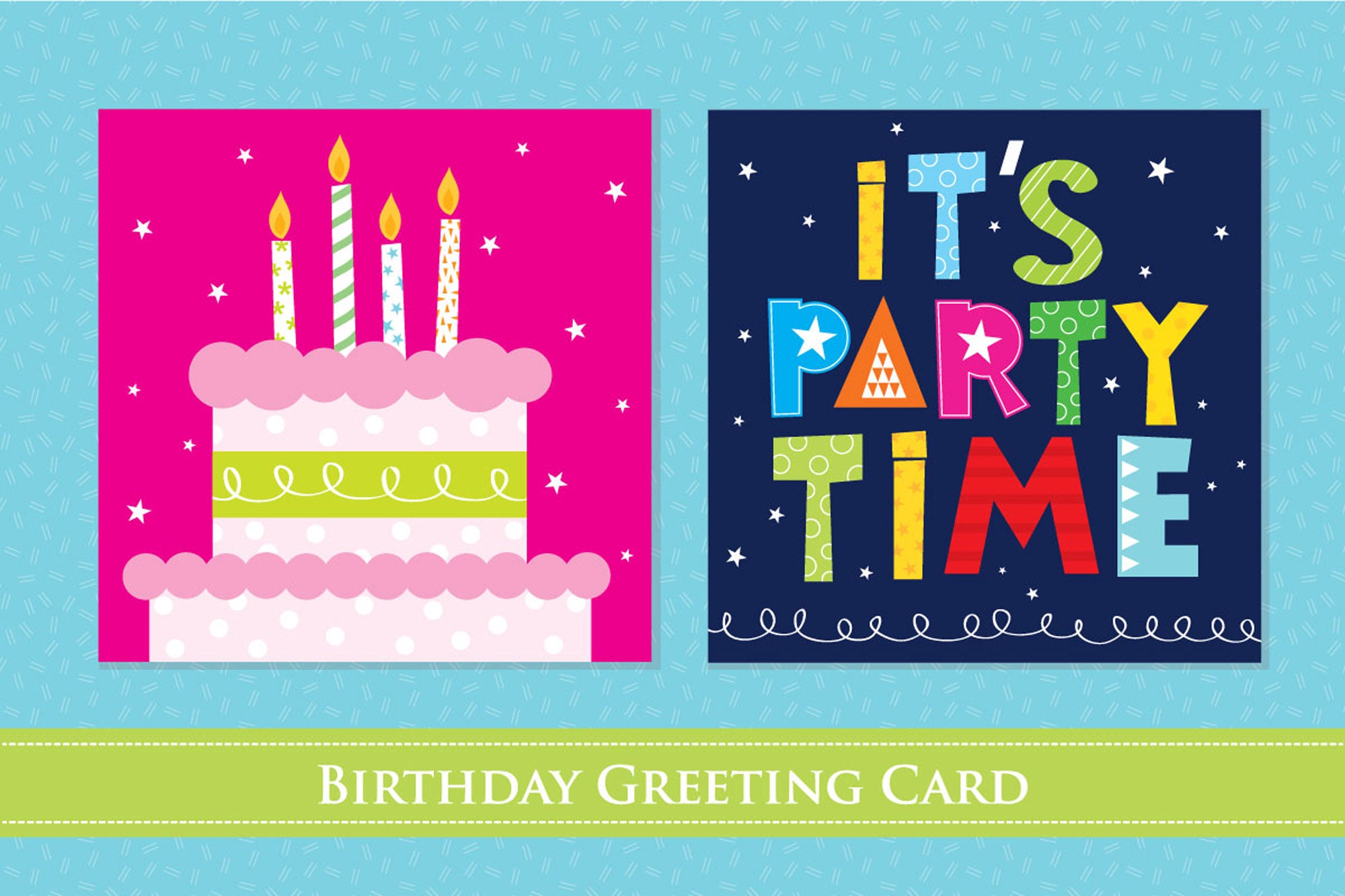 Digital Birthday Greeting Card Printable Card on Etsy Instant Etsy