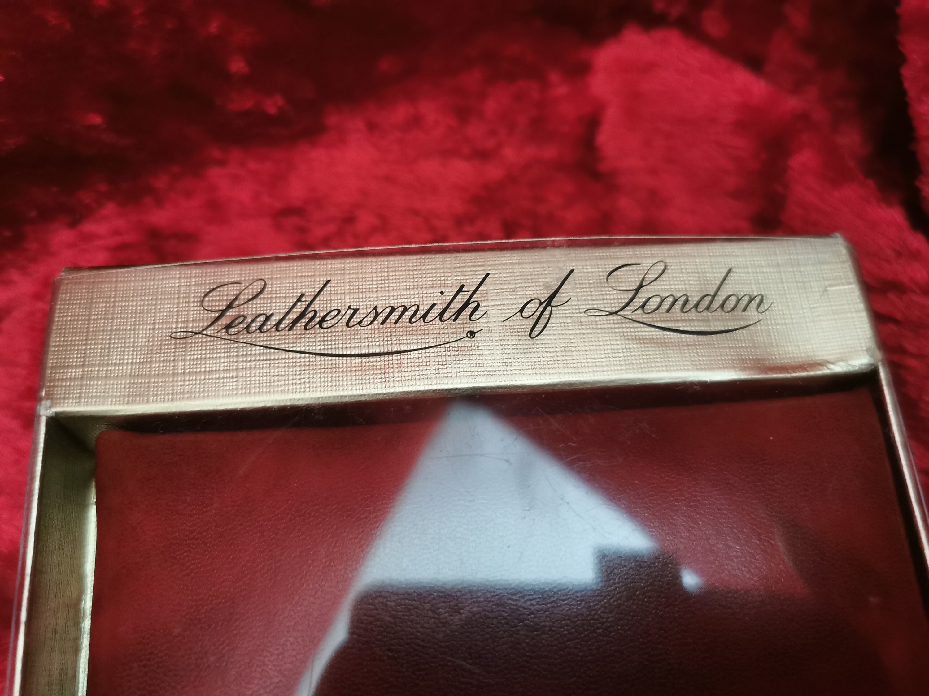 Vintage Address Book Leathersmith of London Craftsman Collection