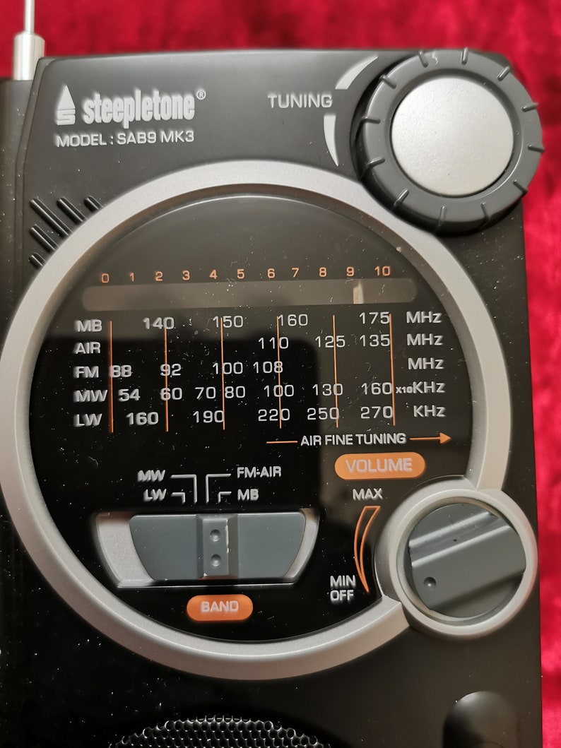 Vintage Radio Steepletone Sab9 Mk 3 Air&marine Band Etsy