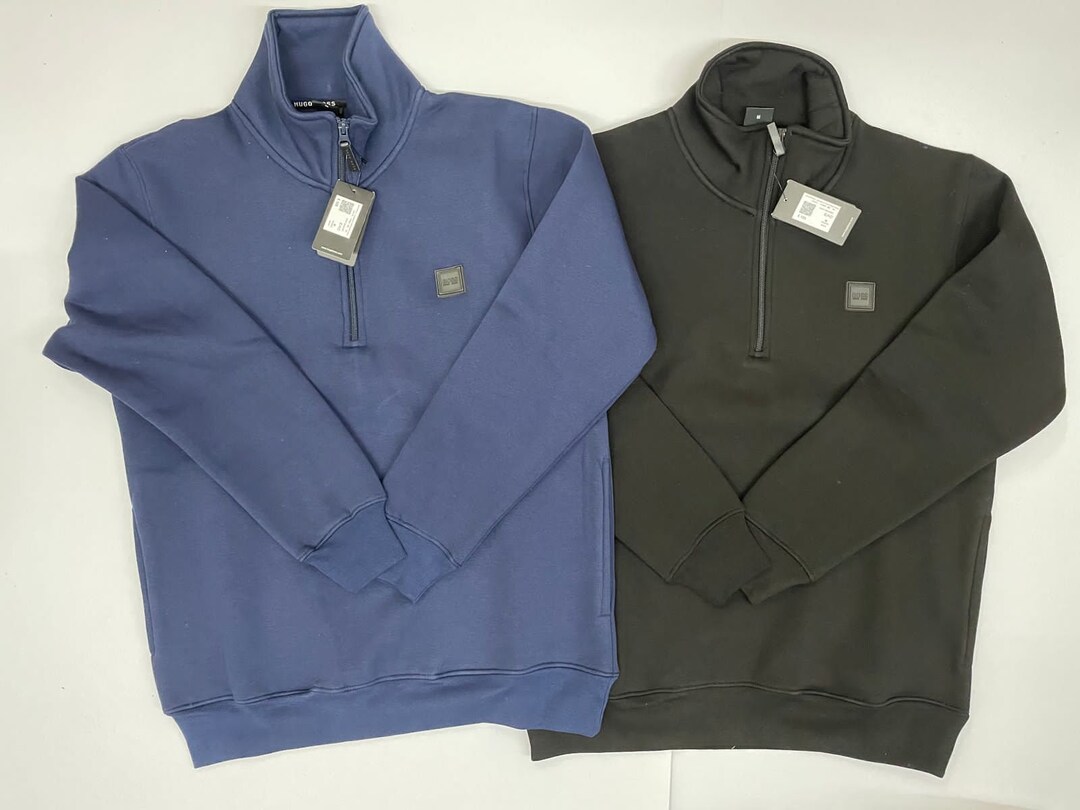 Hugo Boss HB Half Zipper Body Warmer Sweatshirt Jacket S M L XL XXL
