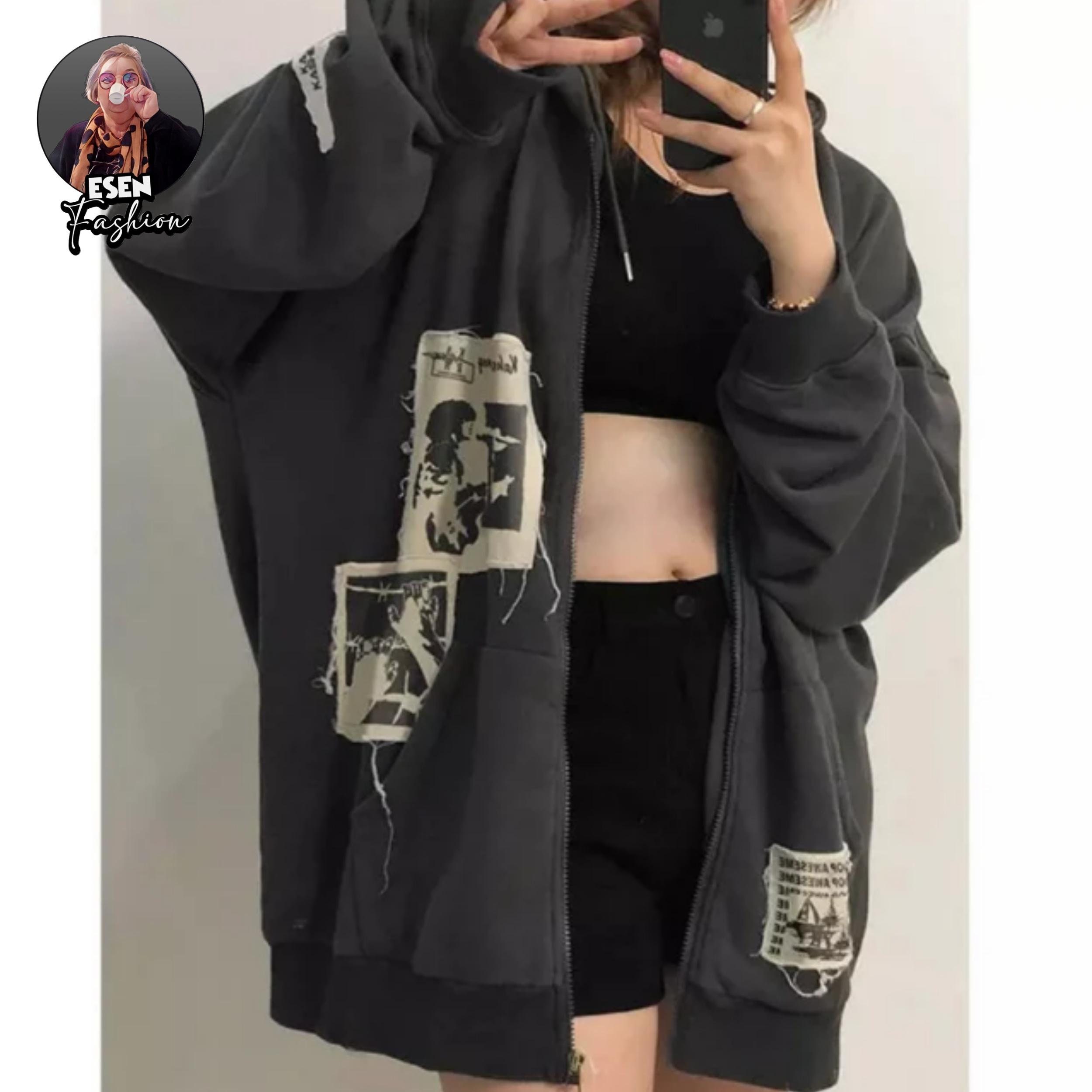 Grunge Hoodie - Etsy
