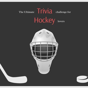 Trivia for Hockey lovers