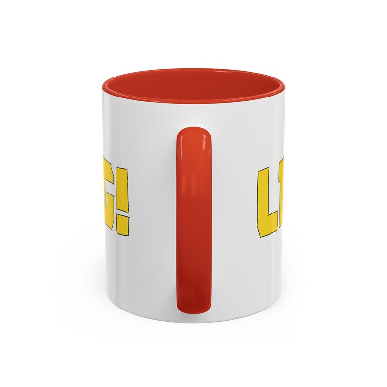 LFG, Deadpool and Wolverine Inspired Coffee Mug, Marvel Fan, MCU, Comic Book Superhero, Geeky Gift, Two-Toned Ceramic Mug image 6