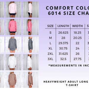 Size guide and chart