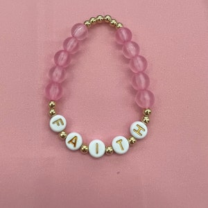 Customizable Saying Bracelet