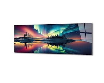 Tempered Glass Wall Art-Panoramic Wall Art-Wall Decor--Glass Printing-Extra Large Wall Art-Wall Hangings–Mega Size Panoramic Print
