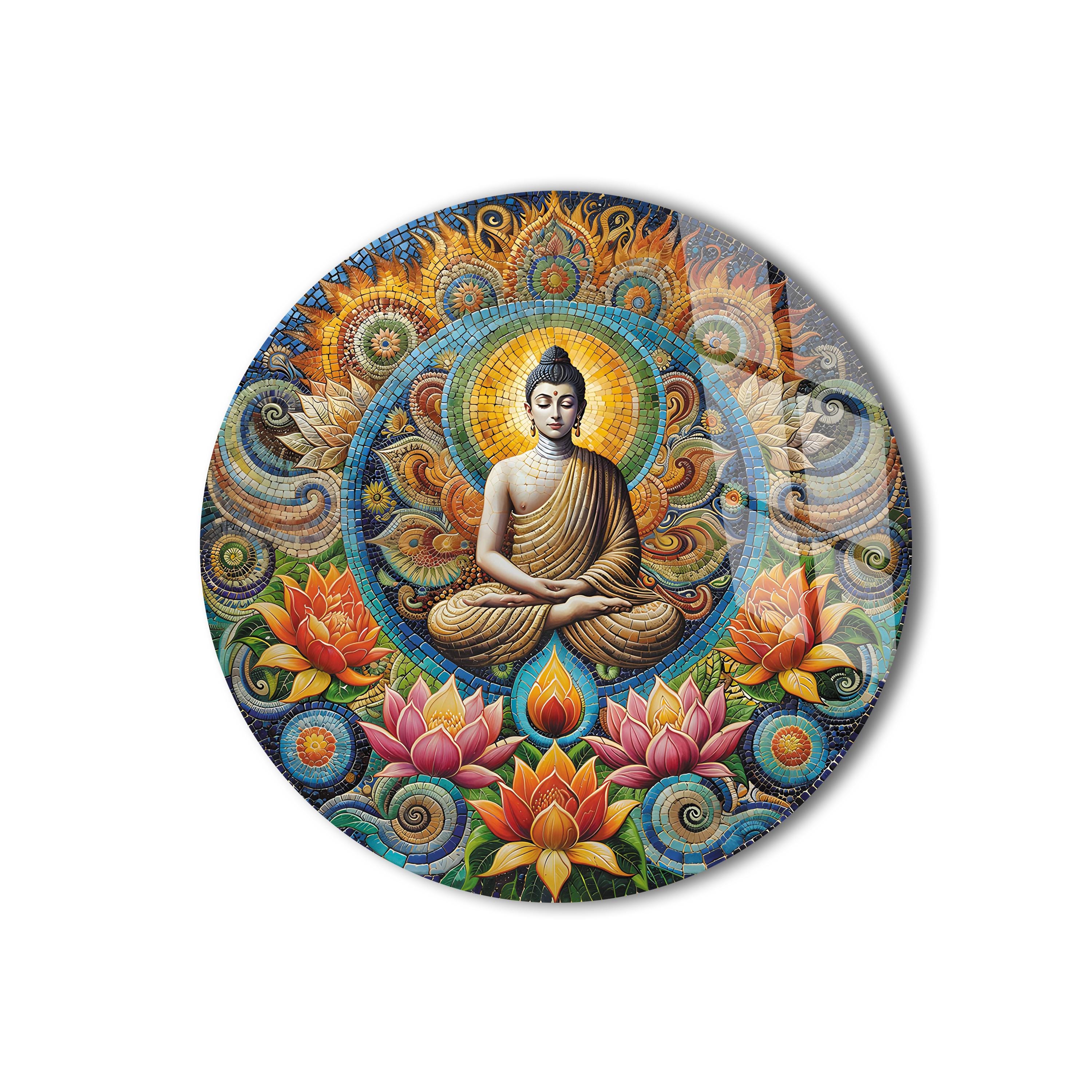 Yoga Meditazione Adesivo Adesivo OM Trasparente - Simbolo Di Meditazione Buddista Tibetano Prodotto