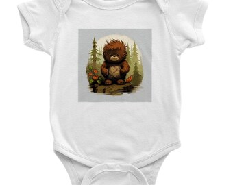 Classic Baby Bigfoot Short Sleeve Bodysuit super cute!