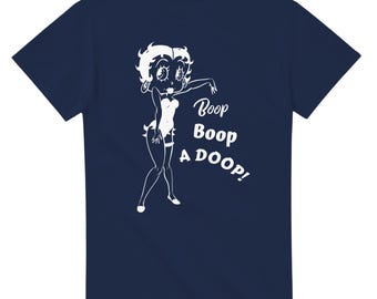 Betty Boop Heavyweight Unisex T-Shirt | Gildan 5000 Cotton Tee | Vintage Cartoon Charakter Geschenk