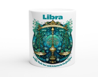 Libra Horoscope Tshirt, Humorus, Zodiac Mugs