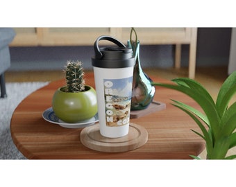 Oregon Coast water color painting, Mugs