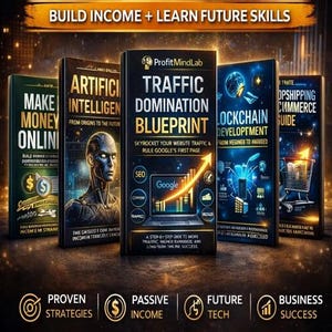 Ultieme digitale kennisbundel | Verdien online geld, AI, SEO, blockchain en zakelijke e-boeken | Passief inkomen en online succes