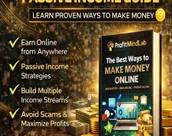 Make Money Online eBook | Passive Income, Side Hustles & Online Business Guide