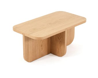 Oak Brew Coffee Table: Scandinavian Modern Center Table