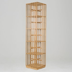 Shelving Unit | Bookcase | Furniture | Wood Shelving Unit | Slatted Shelving Unit | Modern Shelving Unit | Oak Shelving Unit | Bookshelf
