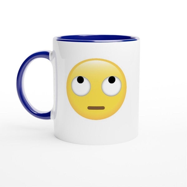 Mug - Emoji Roulant des Yeux / Yeux au Ciel / Soupir