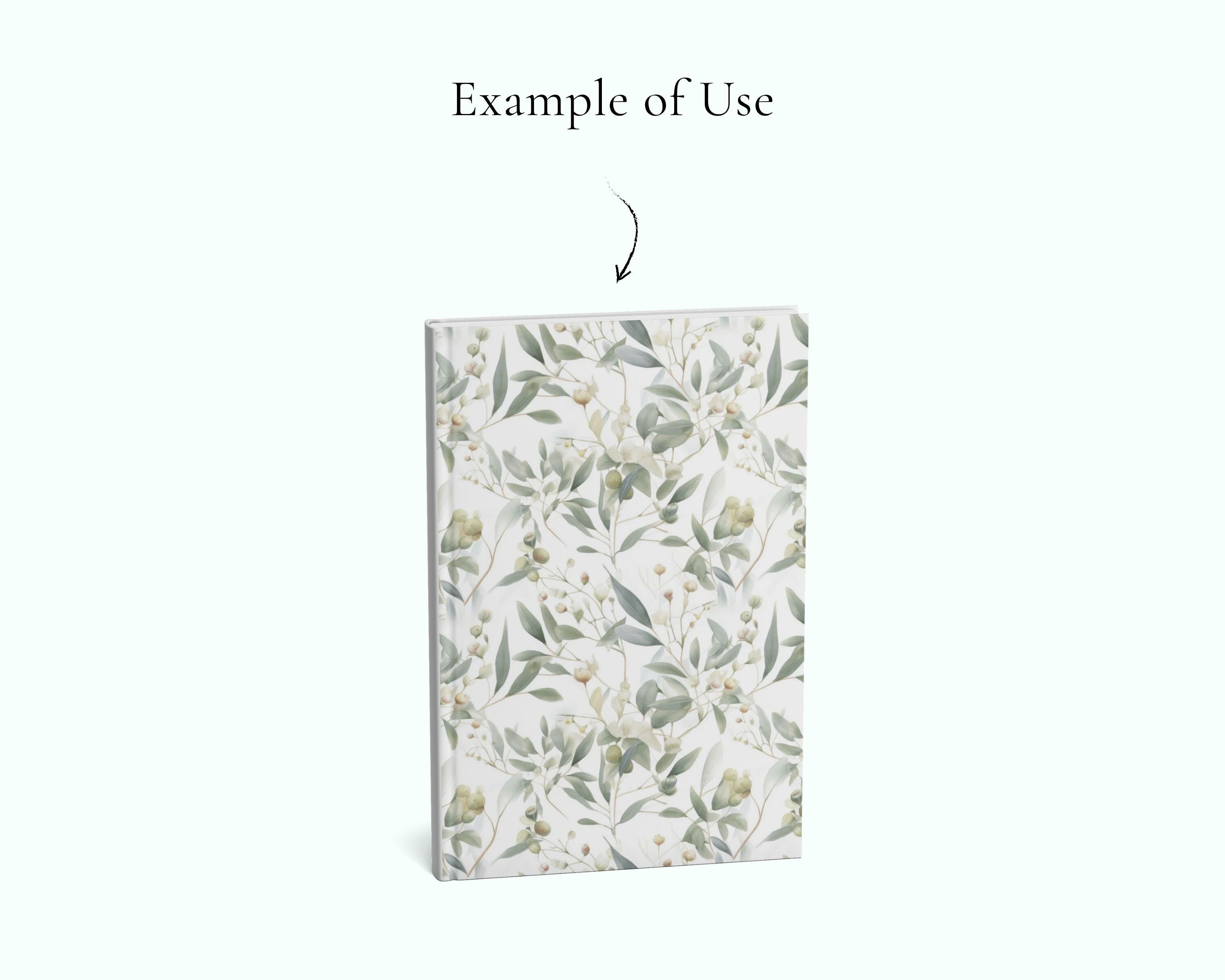 Watercolor Eucalyptus Digital Paper Set, Greenery Eucalyptus Seamless ...