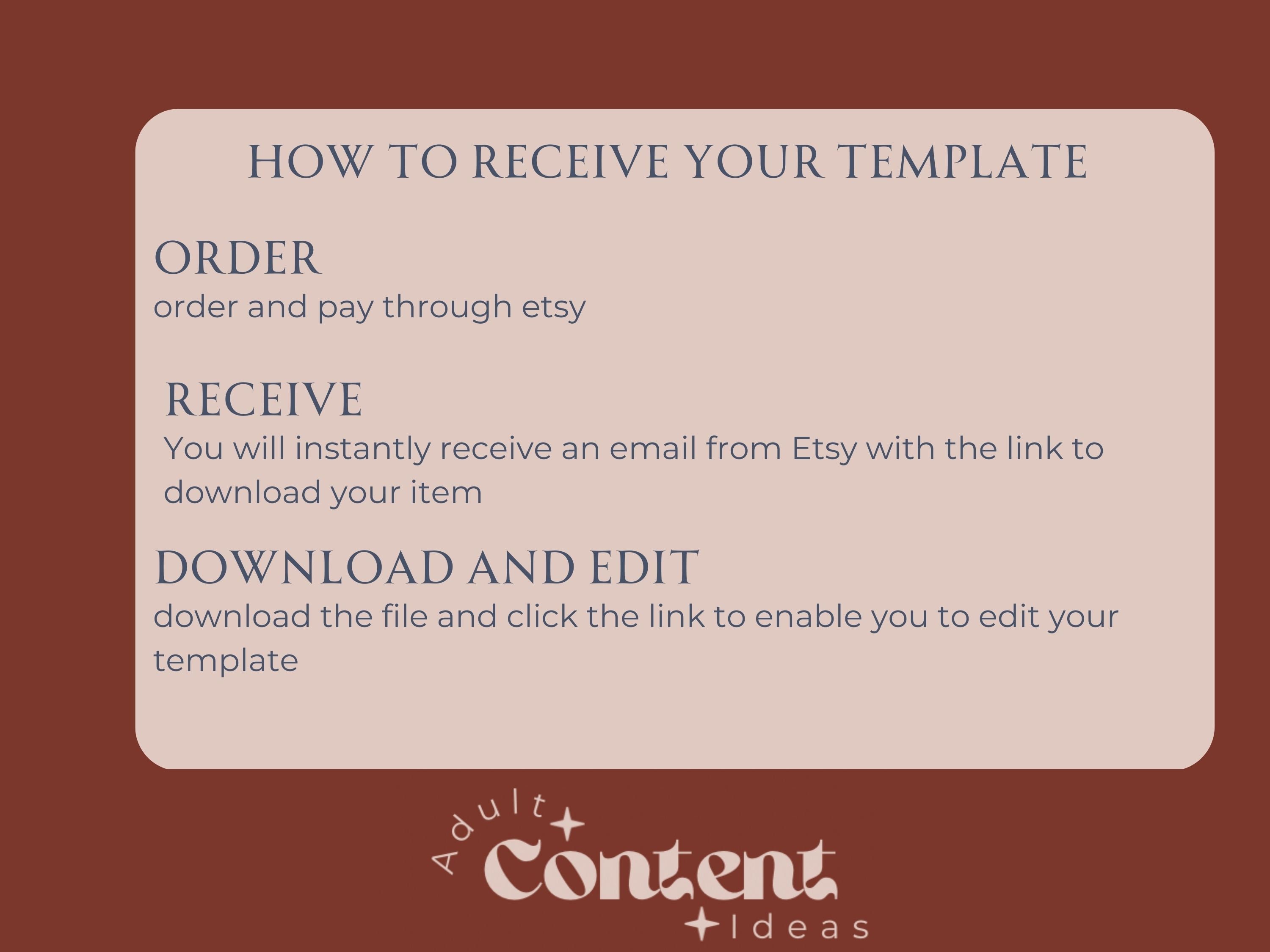 Onlyfans Tipping Menu Template, Onlyfans Ideas, Fansly, Reddit, Cam