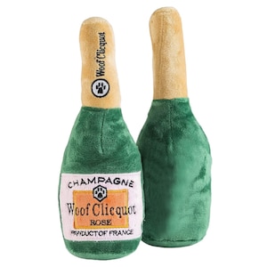 Dog Champagne Toy