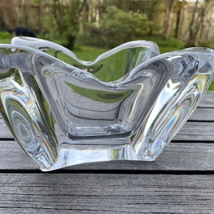 Original Baccarat Kristall Schale Aschenbecher