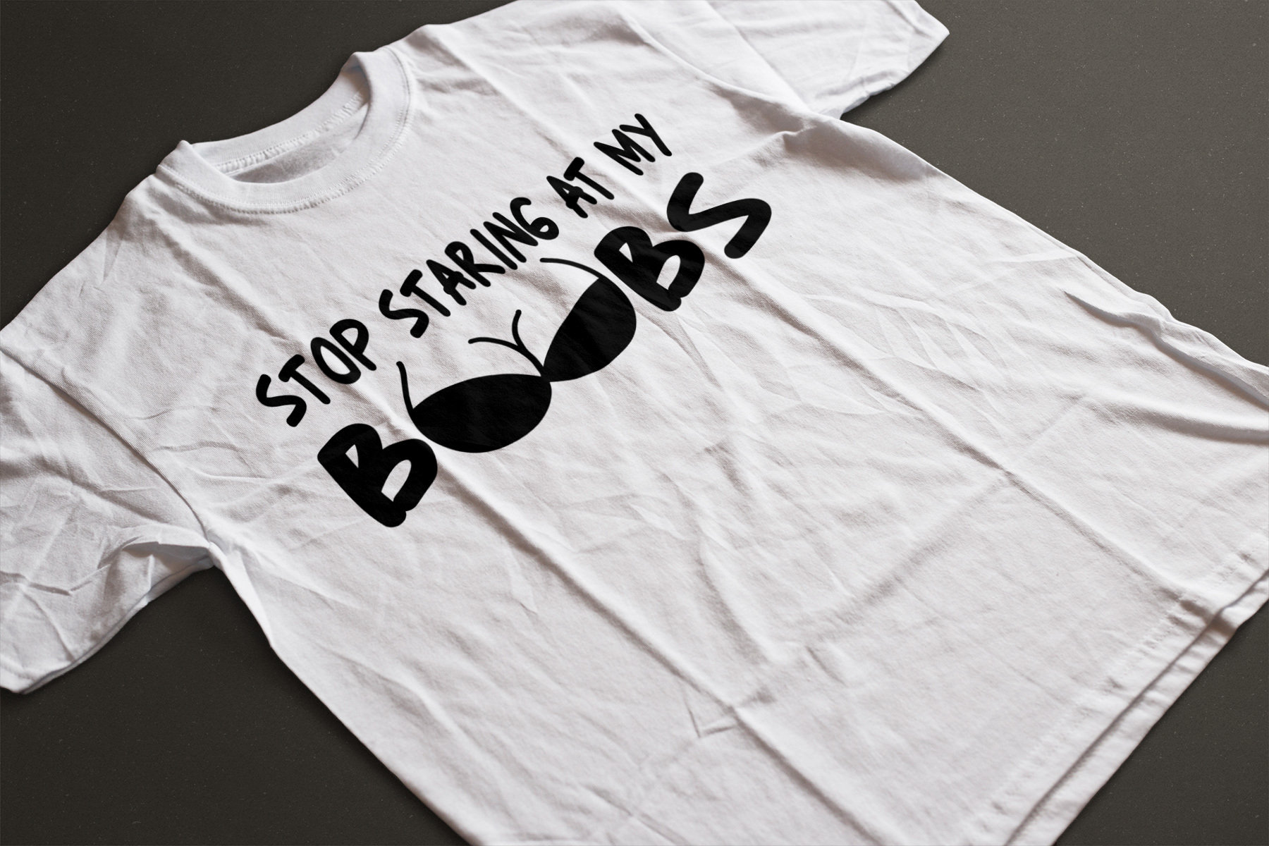 Stop Staring at My Boobs Svg Png Dxf Eps, Inappropriate, NSFW, Art