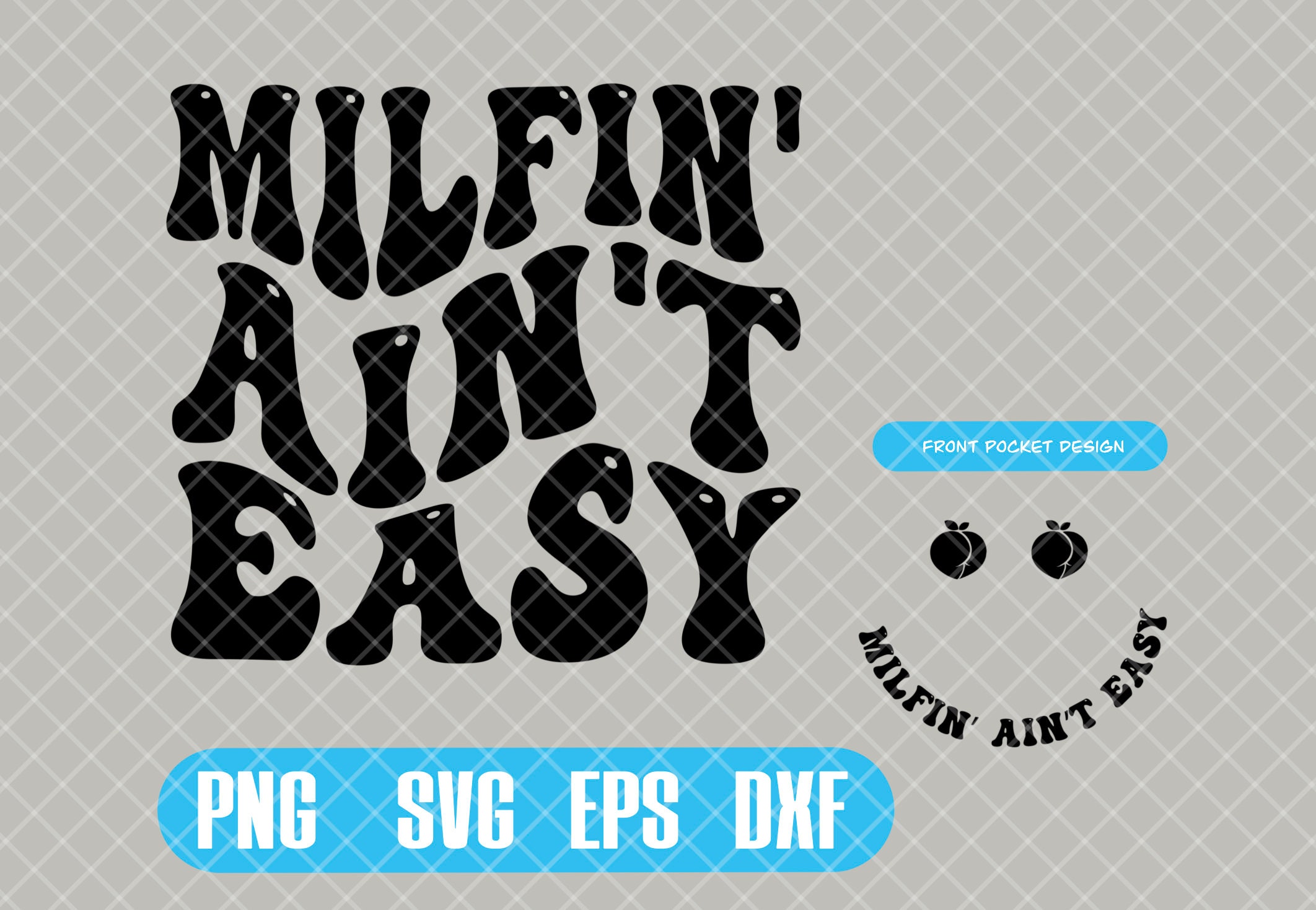 Milfin Aint Easy Etsy