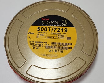 Kodak Vision3 16 mm Color Negative Film 500T/7219 (New)