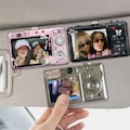 Personalized Best Friend Photo Visor Car Clip, Custom Friendship Gifts, Long Distance Gift for Bestie Birthday, Bridesmaid Keepsake Gifts
