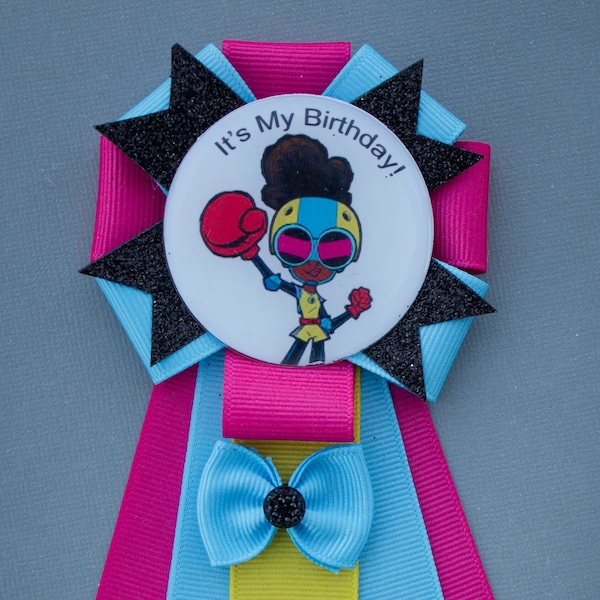 Moon Girl and Devil Dinosaur Birthday Pin, Moon Girl and Devil Dinosaur Party, Moon Girl and Devil Dinosour Bow, Moon Girl Party Pin