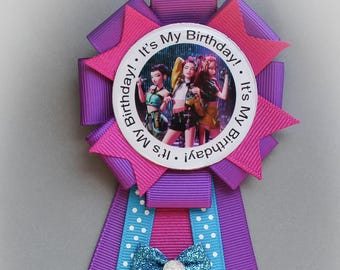 Kpop Demon Hunters Birthday Pin, Kpop Demon Hunters Birthday, Kpop Demon Hunters Party, Kpop Demon Hunters Huntrix, Kpop Demon Hunters Bow