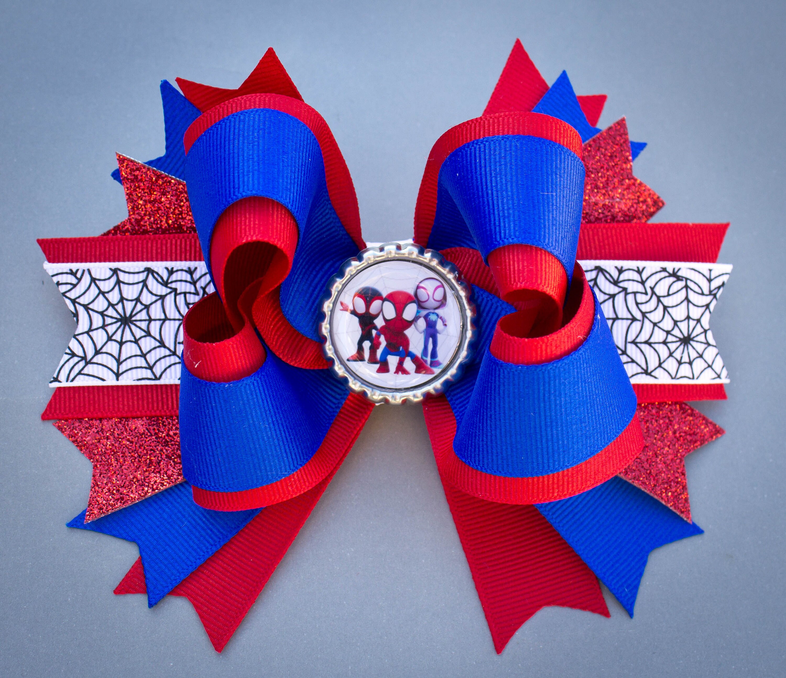 Spidey and His Amazing Friends Bow, Spidey and His Amazing Friends Party, Spidey and His Amazing Friends Birthday Pin, Spidey and Friends