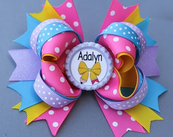 Personalized School Bow, School Hair Bow, Back to School Bow, Personalized Bows, Back to School Hair Bow, School Bows, Little Girl Hair Bow