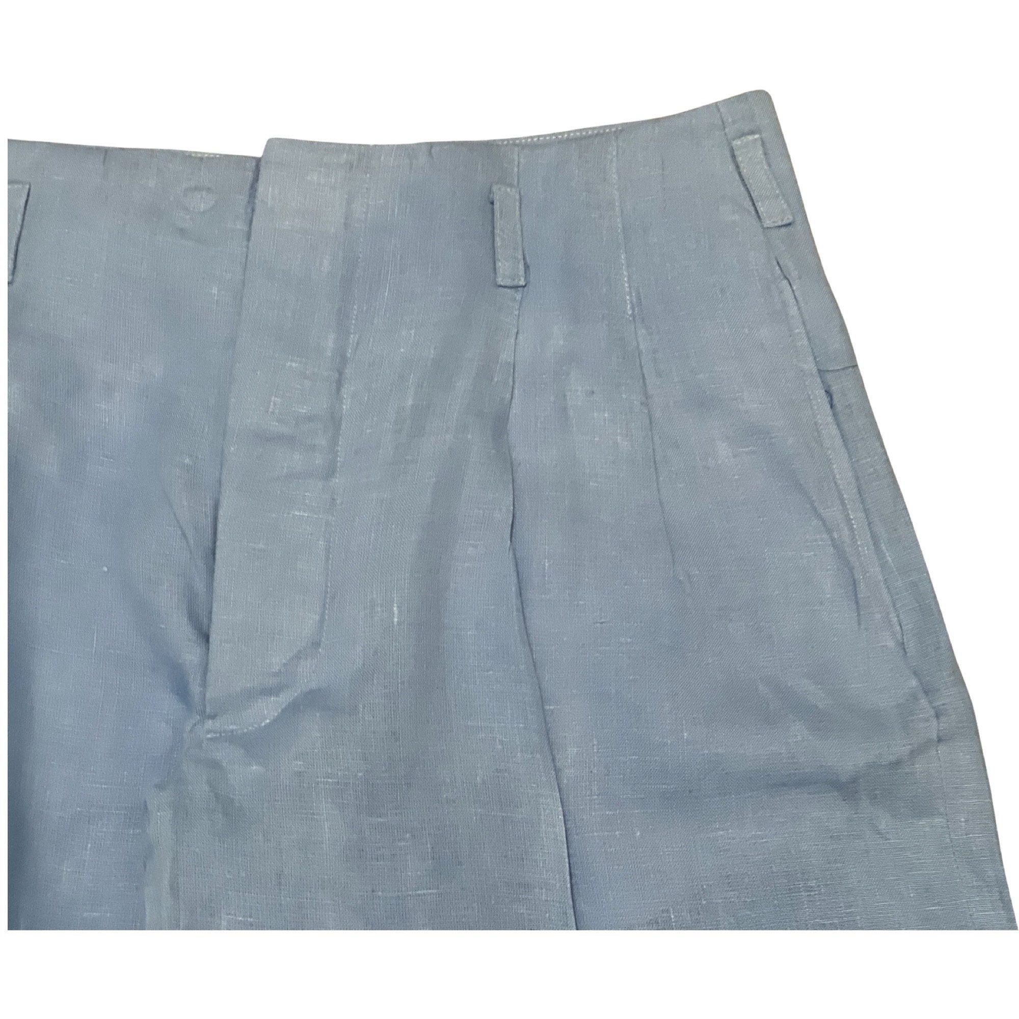 Mens High Waisted HOLLYWOOD Pants Provence/linen -  Canada