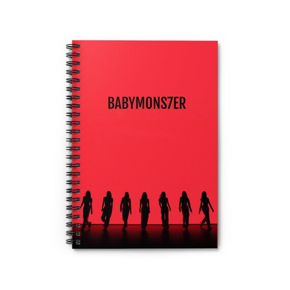 Baby Monster Notebook Baemon Notebook Yg Merch Kpop Gg Girl