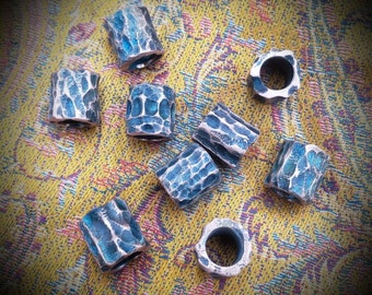 Primordial Carved Copper Beads