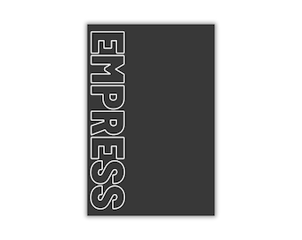 Empress - Simply Bold - Motivational Notebook / Journal for kids, teens, young adults, boys, girls, men and women (Matte)