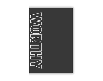 Worthy - Simply Bold - Motivational Notebook / Journal for kids, teens, young adults, boys, girls, men and women (Matte)