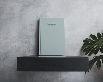 Inner Peace- Mindfulness Collection -  Self-Guided Journal for Soul Care and Self Care; Bold and Clean Hardcover- Hardcover - Lined Pages