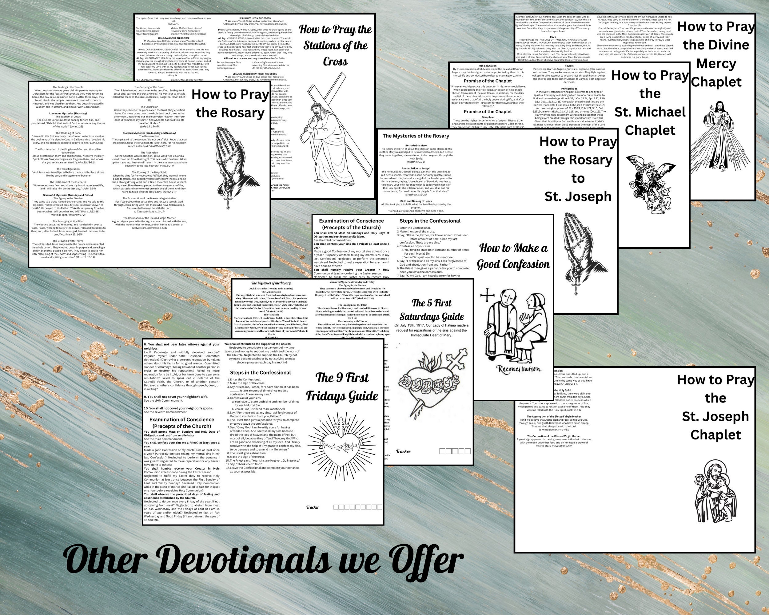 how-to-pray-the-divine-mercy-chaplet-guide-catholic-devotional-booklet