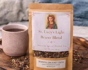 St. Lucy’s Radiant Blend – Bright & Comforting Herbal Tea | 2oz Pouch