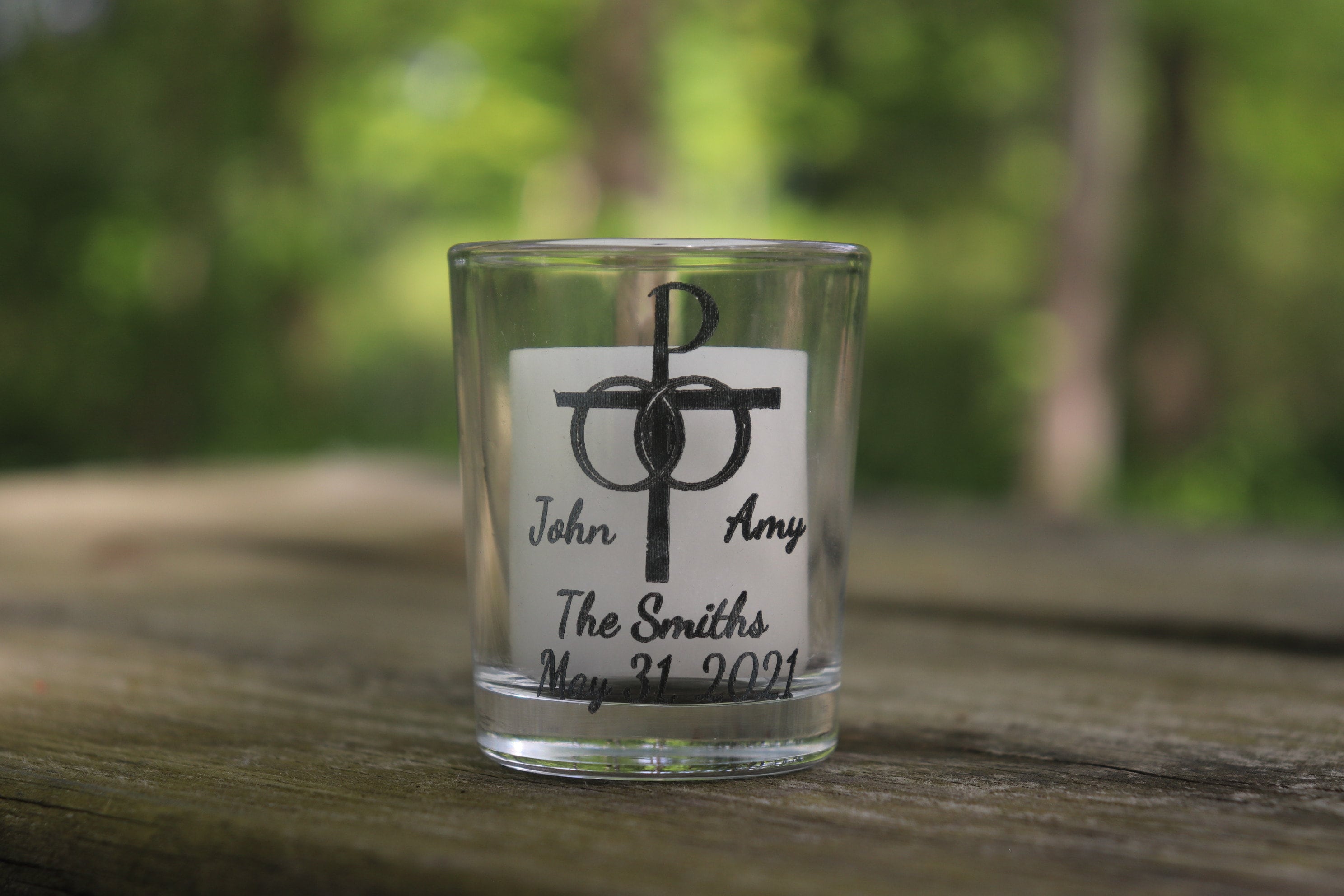 Placeholder Wedding Candle, Place Setting, Mini Candle, Ceremony