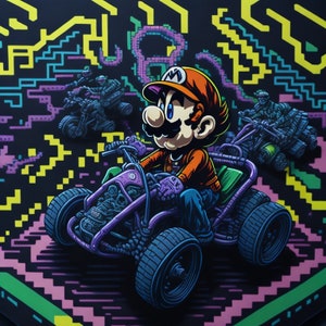 mario kart psychedelics