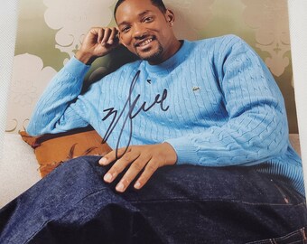Will Smith autografato 8x10 con COA