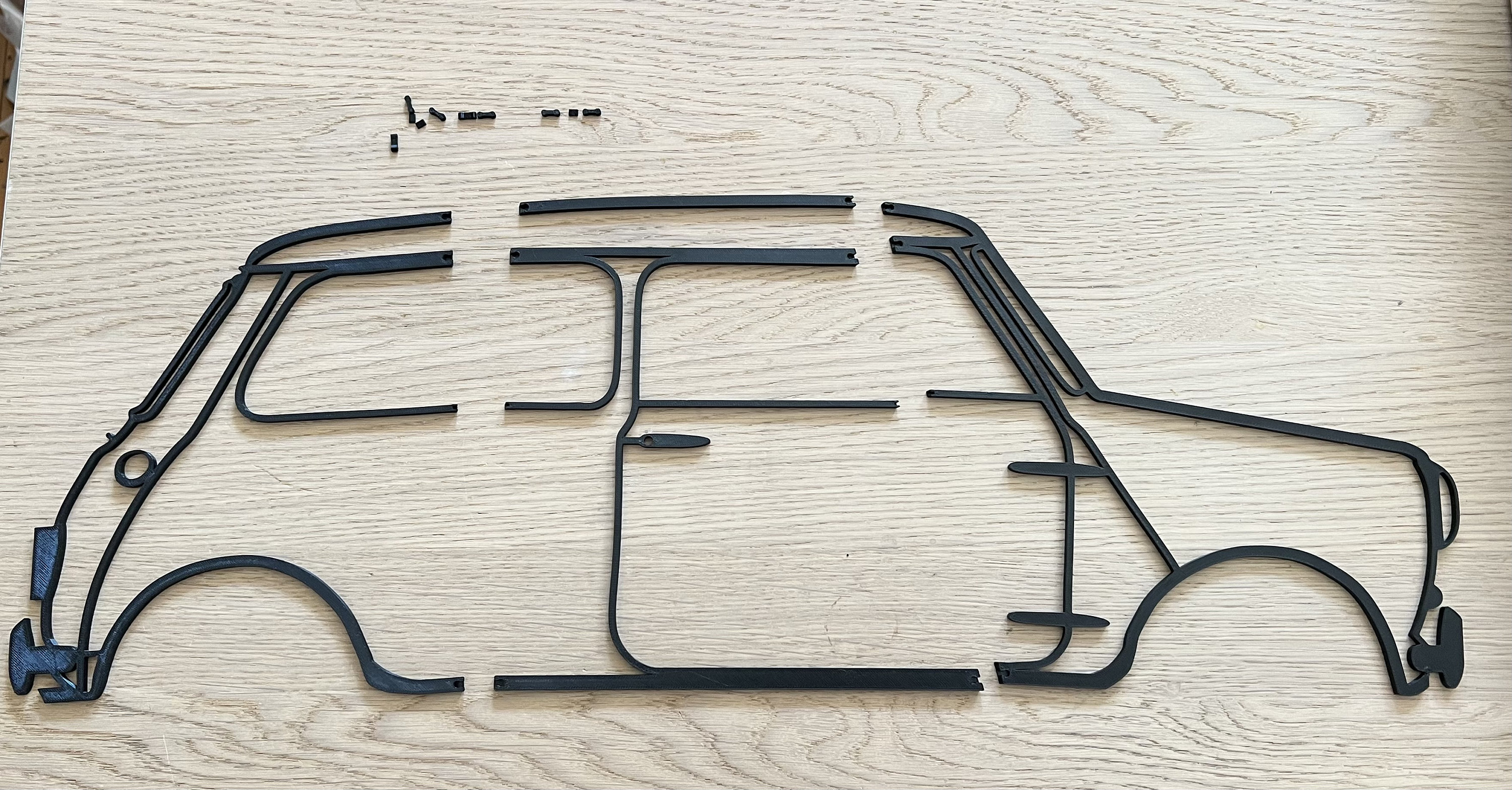 Classic Mini Cooper Silhouette Wall Decor - Etsy