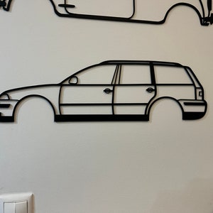 VW Passat B5 3BG Silhouette Wall Decor