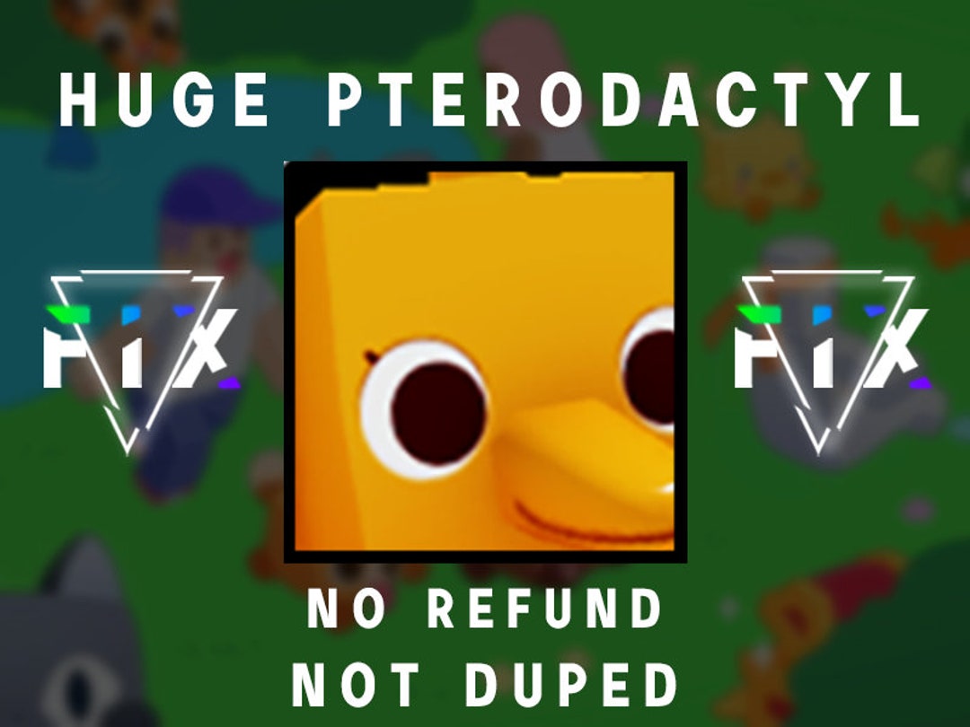 Pet Simulator X Huge Pterodactyl PSX Etsy